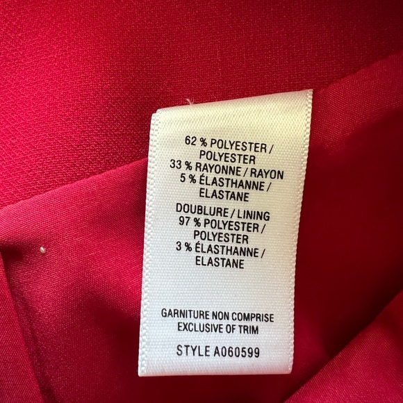 Jacob red mini skirt. - Picture 4 of 4